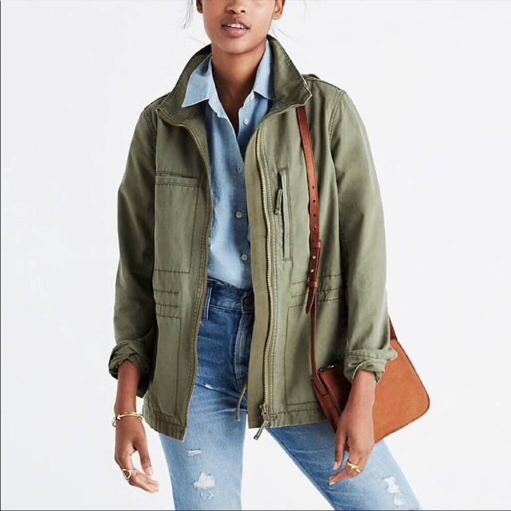 Madewell Green Fleet Utility Jacket Size XXS